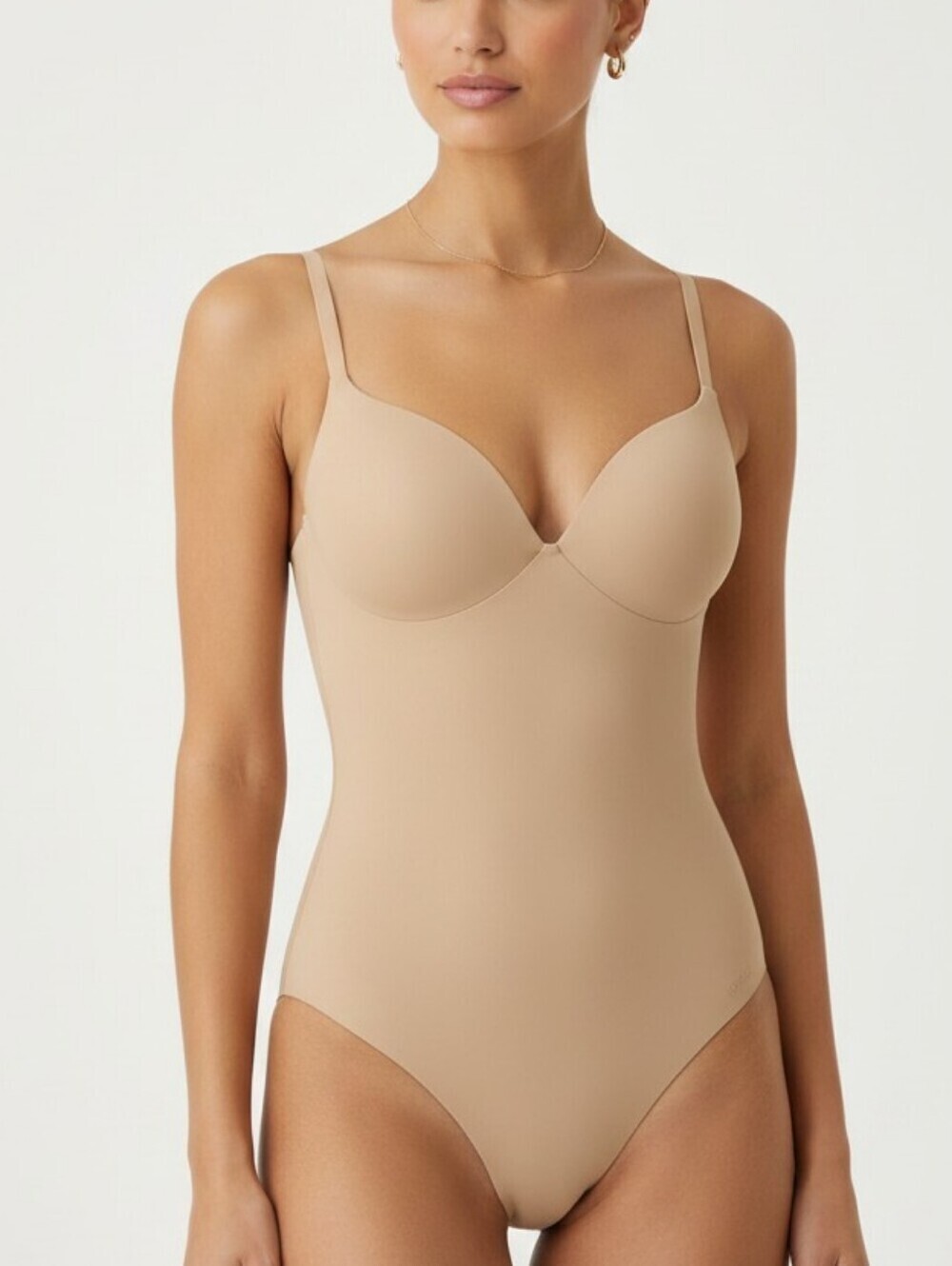 Skims Ultimate Thong Bodysuit Clay Large NWT